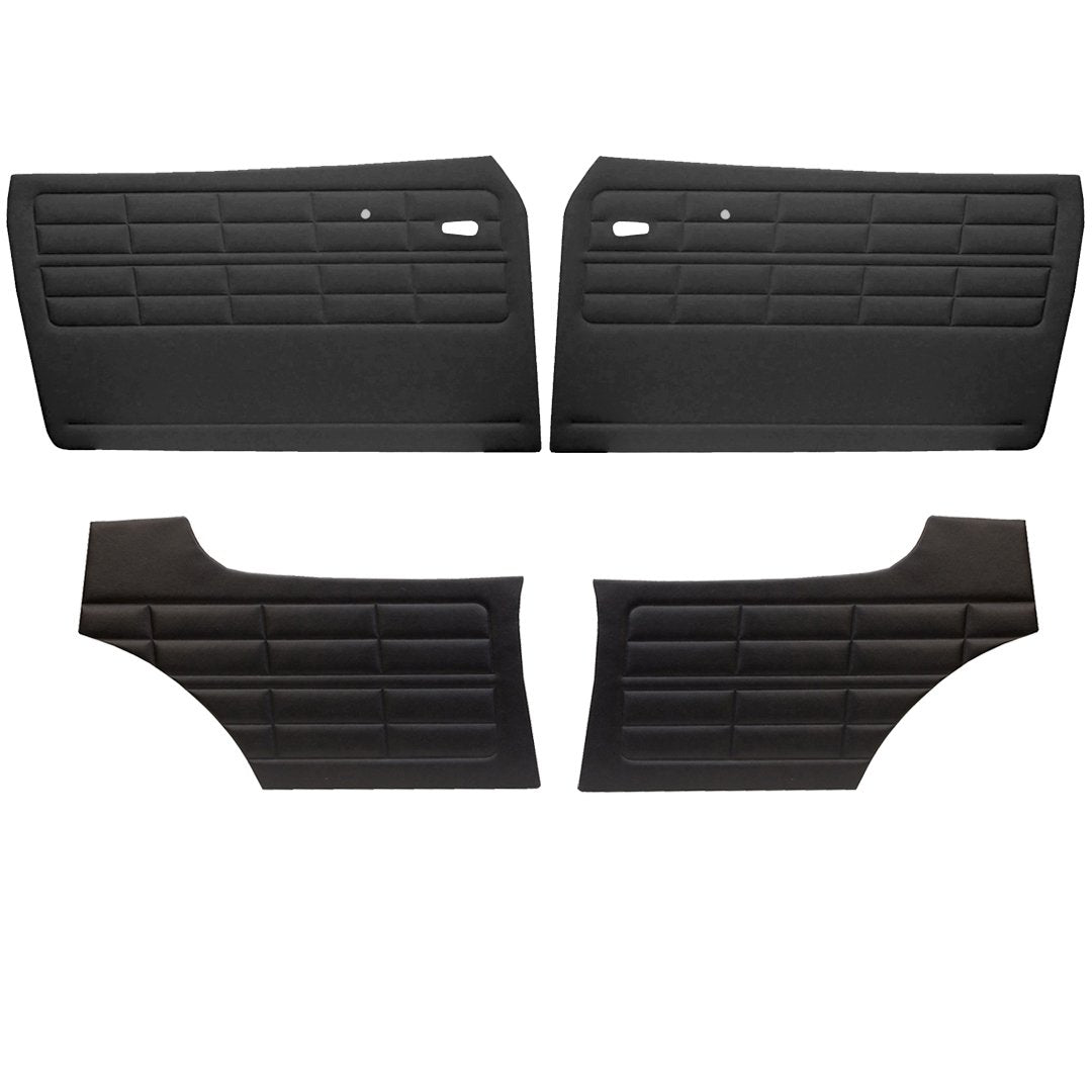 Authentic Style Door Panels - W/O Pockets, Fronts & Rears - 1964-74 VW Ghia