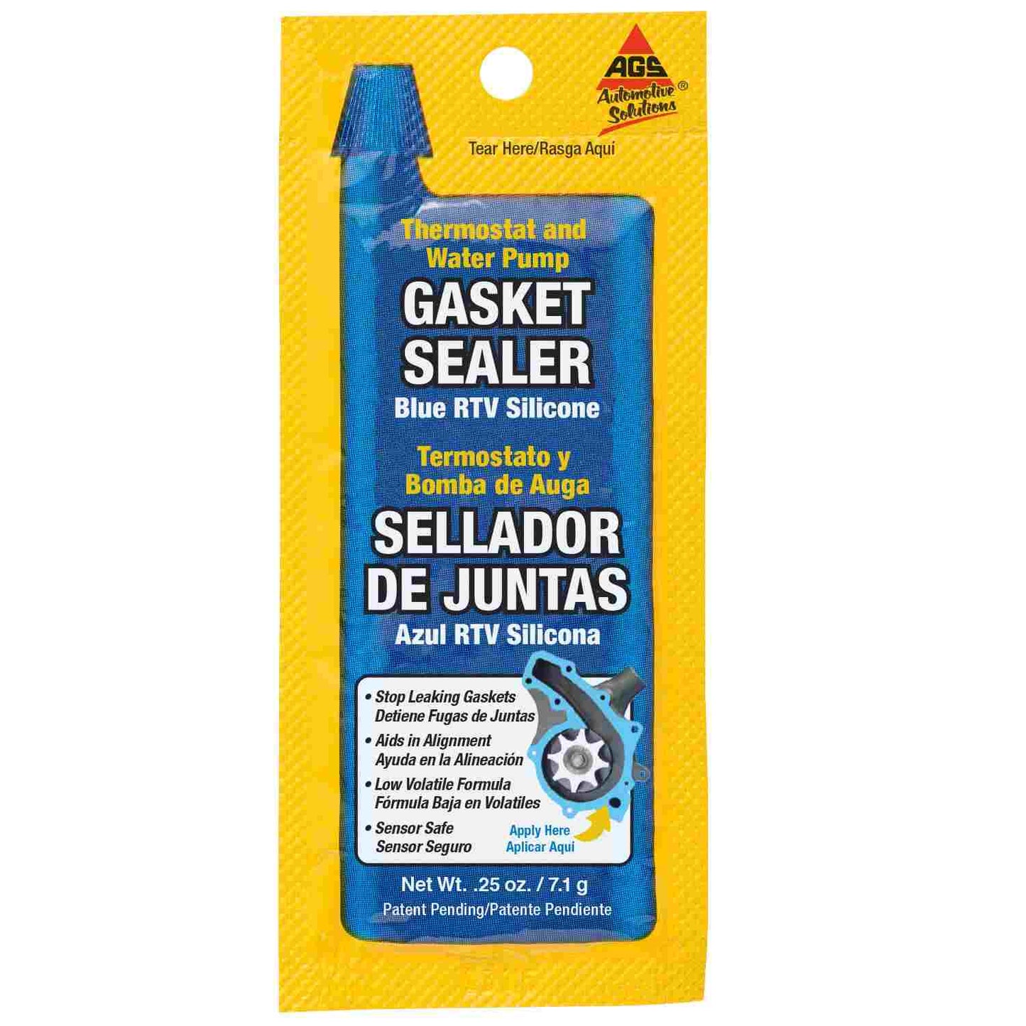 Gasket Sealer Blue 4g RTV Blue