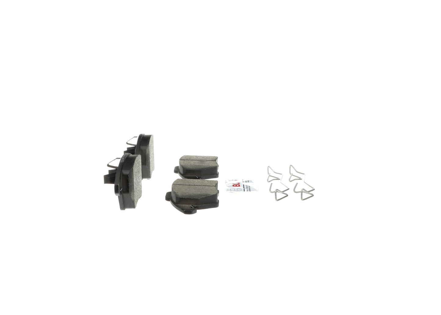 Bosch Ceramic Front Brake Pads with Hardware BE1107AH