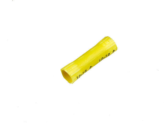 Wire Connector. 12-10 Ga Yellow Butt Splice