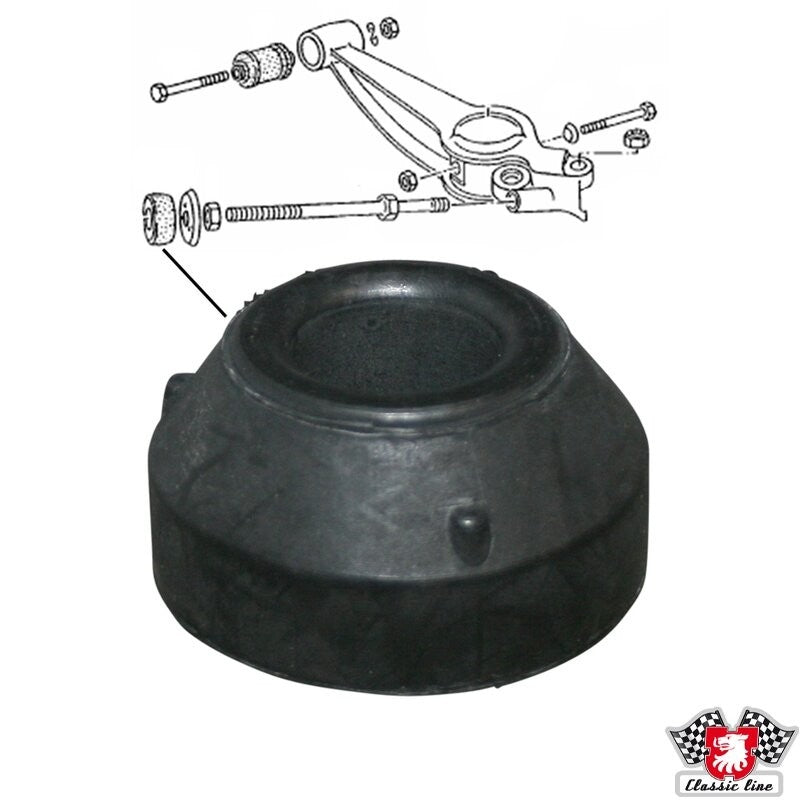 251-407-175 VW Vanagon Rear Radius Rod Bushing - 1980-1991 Inner