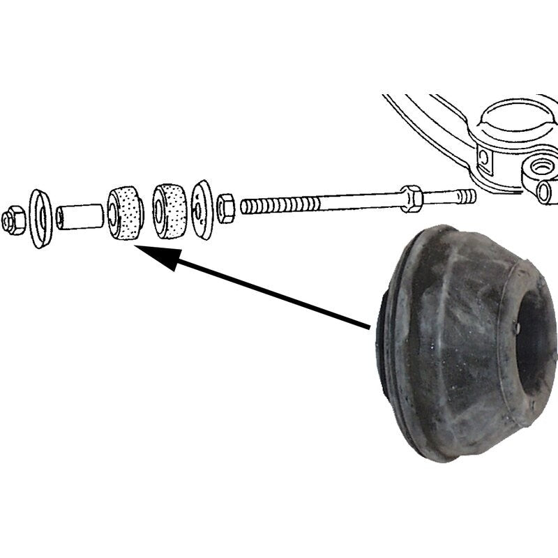 251-407-179 VW Vanagon Front Radius Rod Bushing - 1980-1991