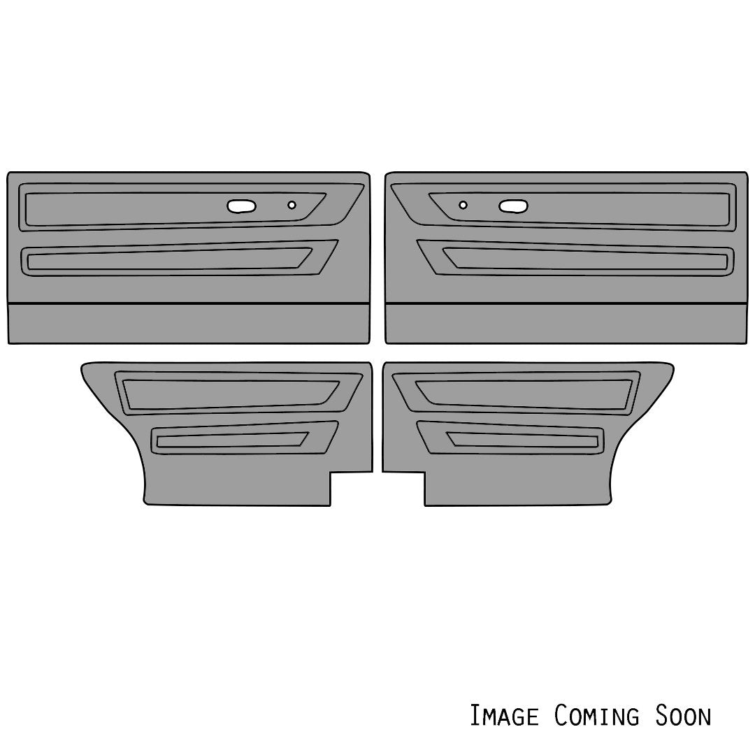 Door Panels - Full Set - 1980-93 VW Rabbit Convertible, Cabriolet