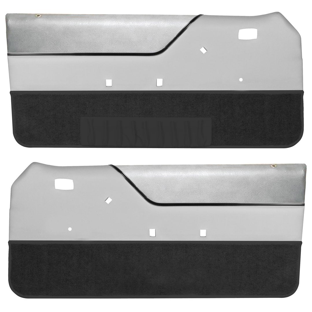 Door Panels with Manual Windows - 1985-86 Mustang Convertible