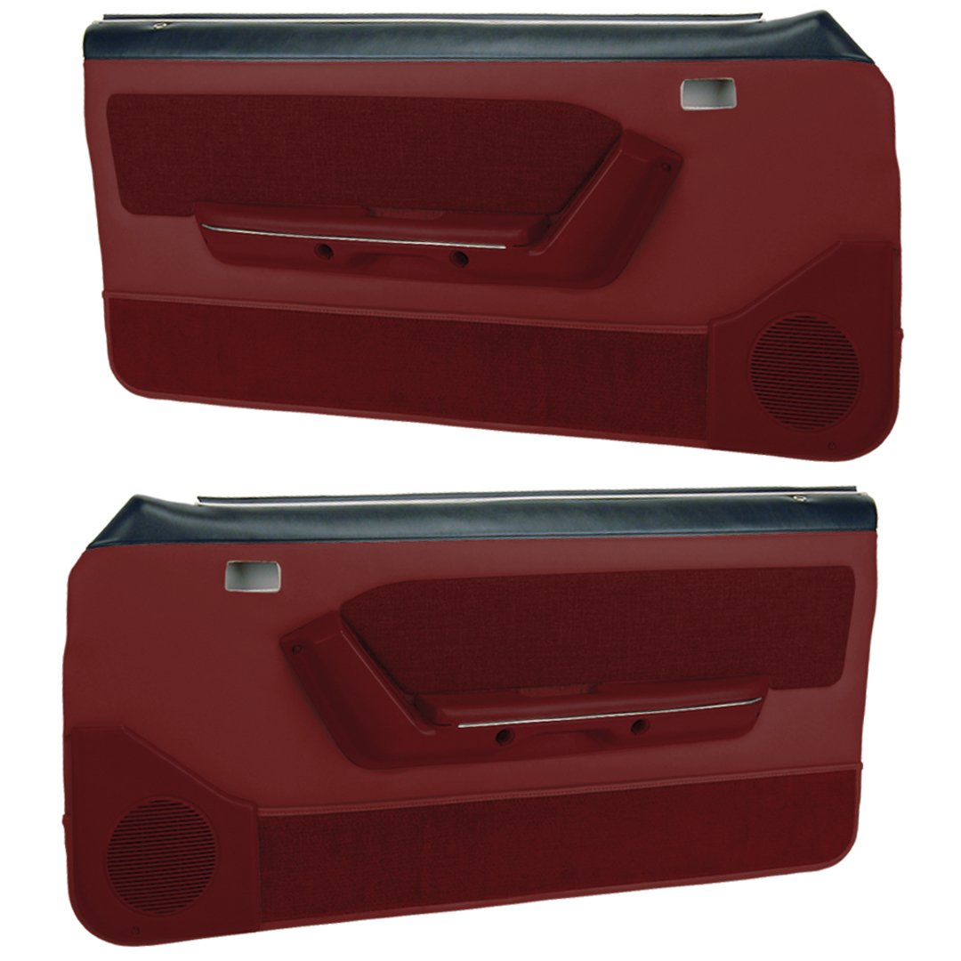 Door Panels with Power Windows - 1987-89 Mustang Convertible
