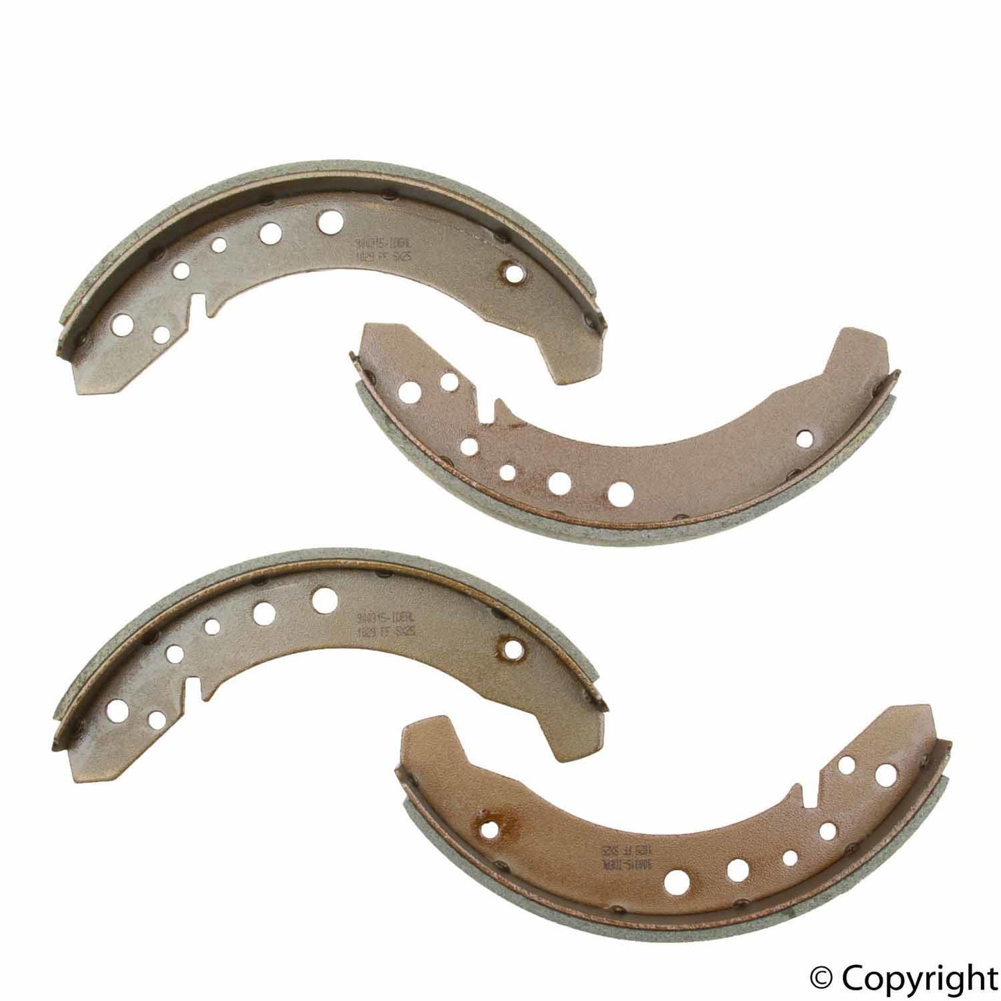 Bug, SB, Ghia 68-79 Rear Brake Shoe Set