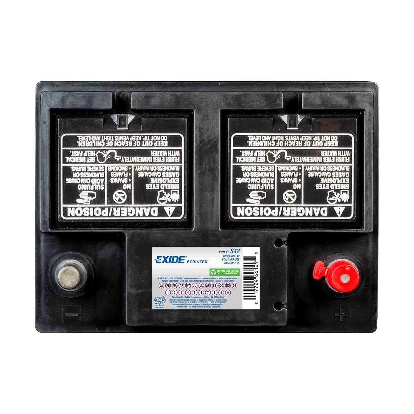 EXIDE BATTERY 24MONTH WARRANTY