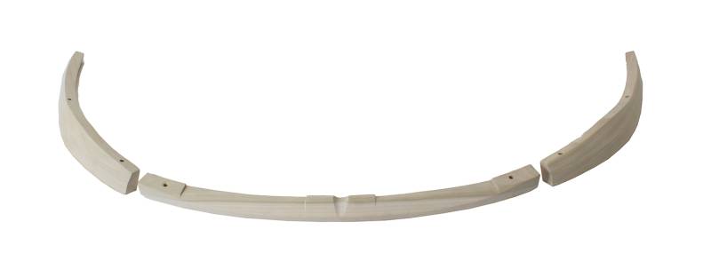 TACKSTRIP, REAR AT BODY BASE, WOOD, BUG CONV. 1967 1/2-71
