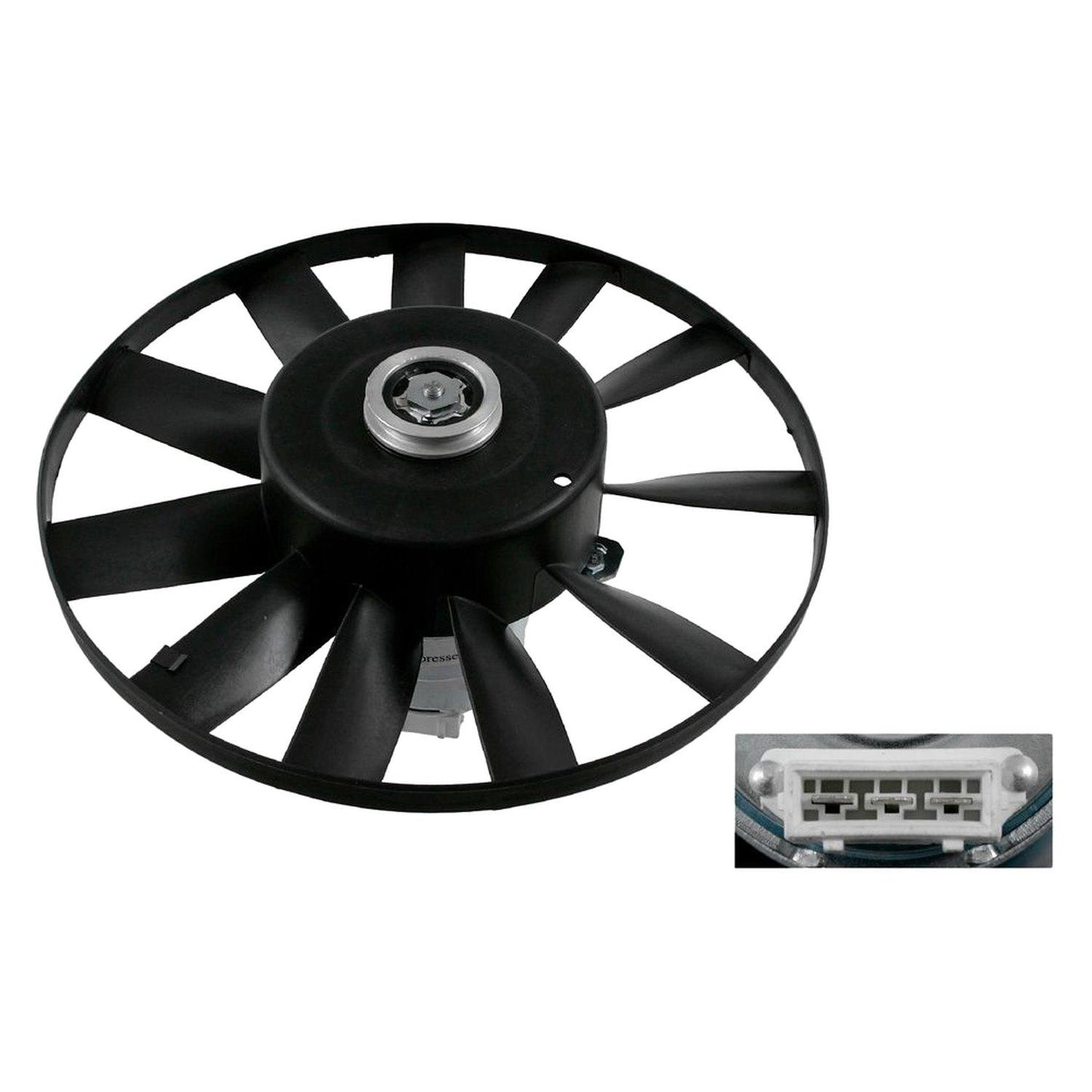 FAN, 305mm250/80W W/MOTOR