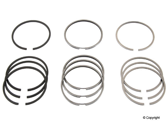 PISTON RING SET 2x 2x4 79.5mm