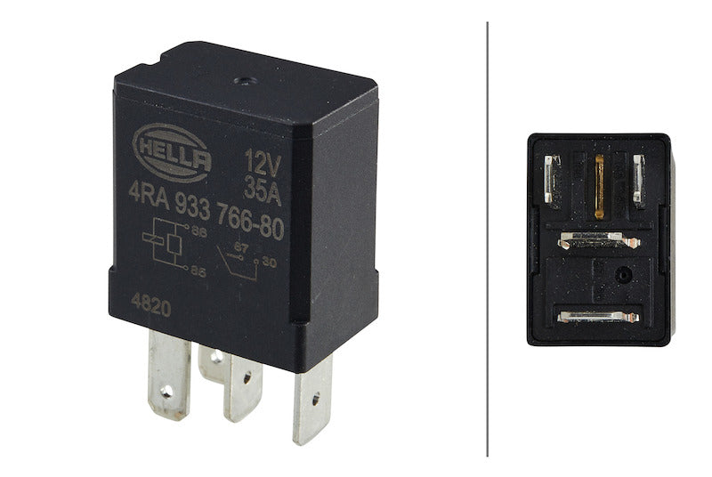 Hella Relay Micro Iso 4 Pole 12v 0332011007