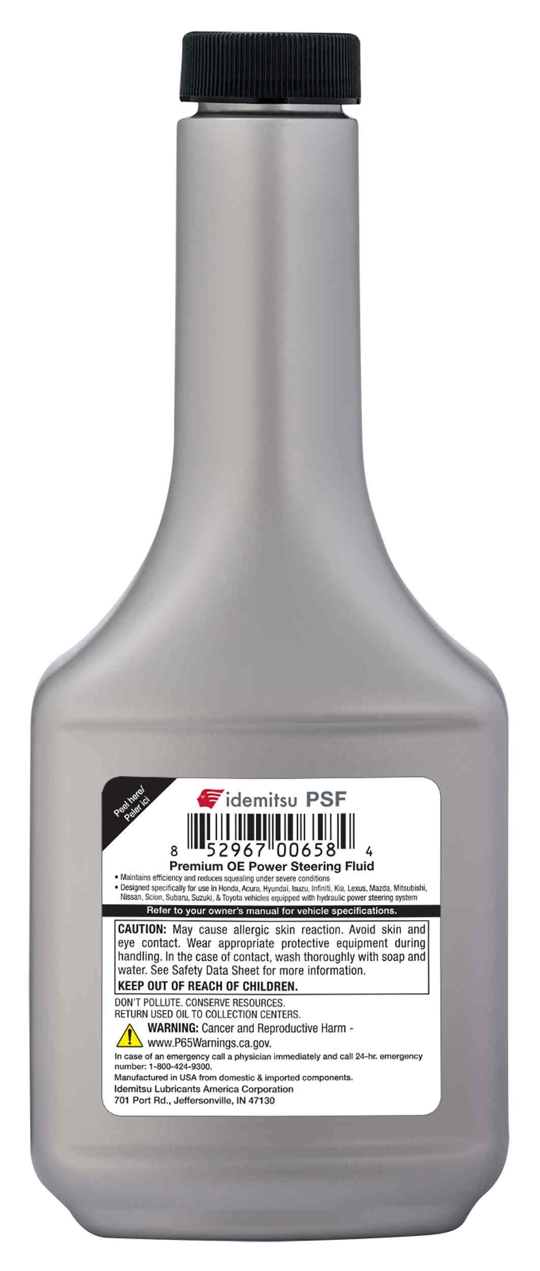Idemitsu Power Steering Fluid 12 Oz - 30040106