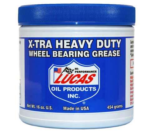 Lucas XTRA-HD Wheel Bearing Grease 16oz Tub (Green)