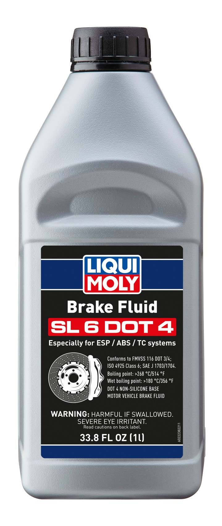 LIQUI MOLY Brake Fluid SL6 Dot 4 1 Liter