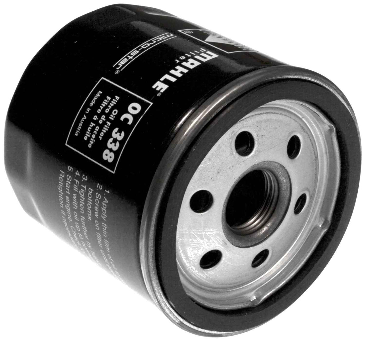 Oil filter Short 3.5" x 3" 3/4" Thread