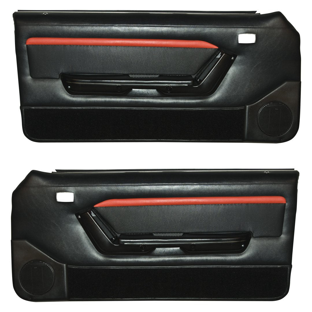 Mach 1 Door Panels with Power Windows - 1987-89 Mustang