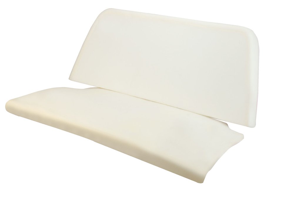 Molded Foam Seat Padding Kit (Rear Seat Bottom & Backrest) 2pc. 1961-74 VW Fastback & Notchback