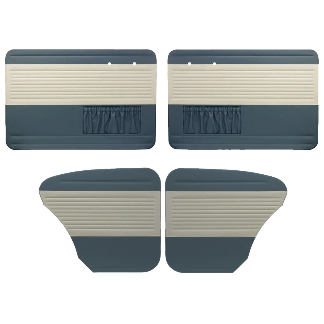 OEM Classic Panels - Front & Rear (W/Pockets on Both Sides) - 56-64 Bug Sedan
