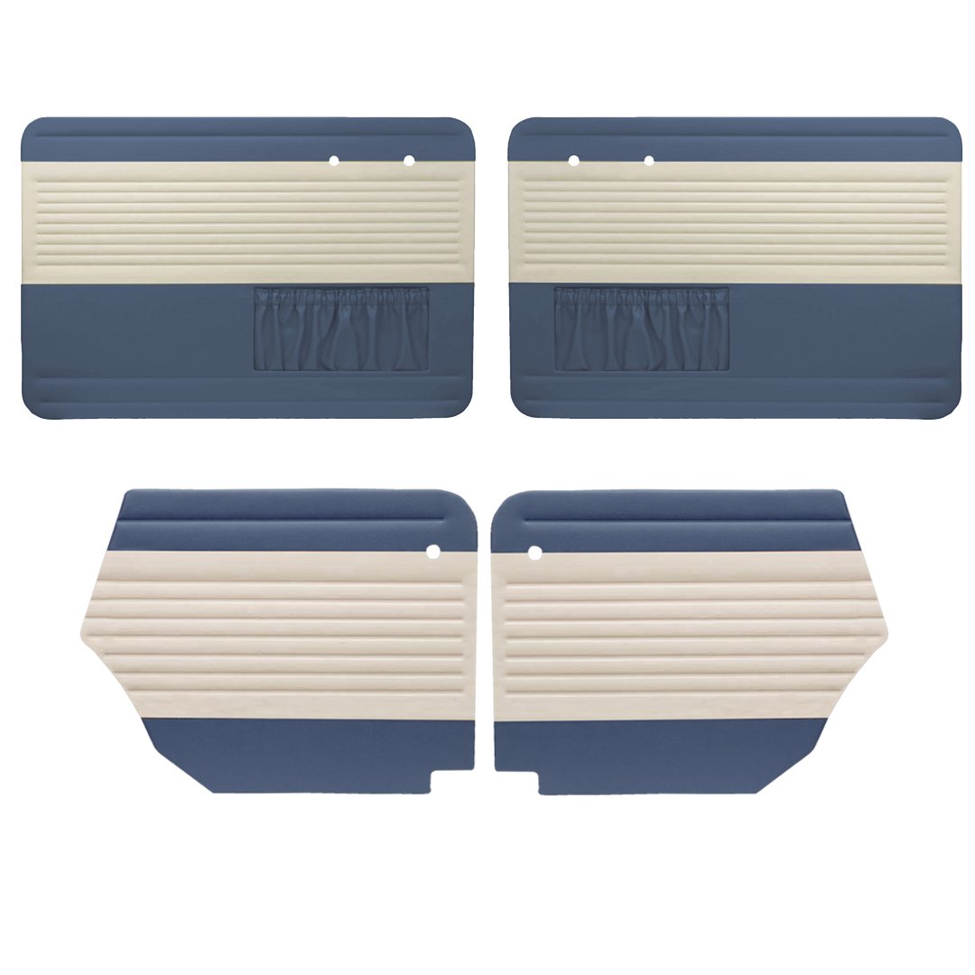 OEM Classic Panels - Front & Rear (W/Pockets on Both Sides) - 65-66 Bug Convertible