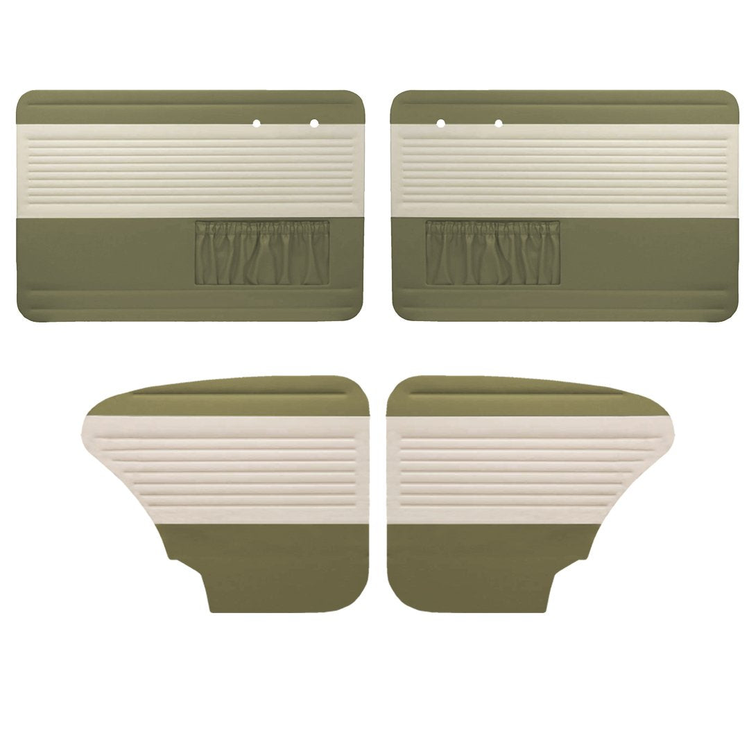 OEM Classic Panels - Front & Rear (W/Pockets on Both Sides) - 65-66 Bug Sedan