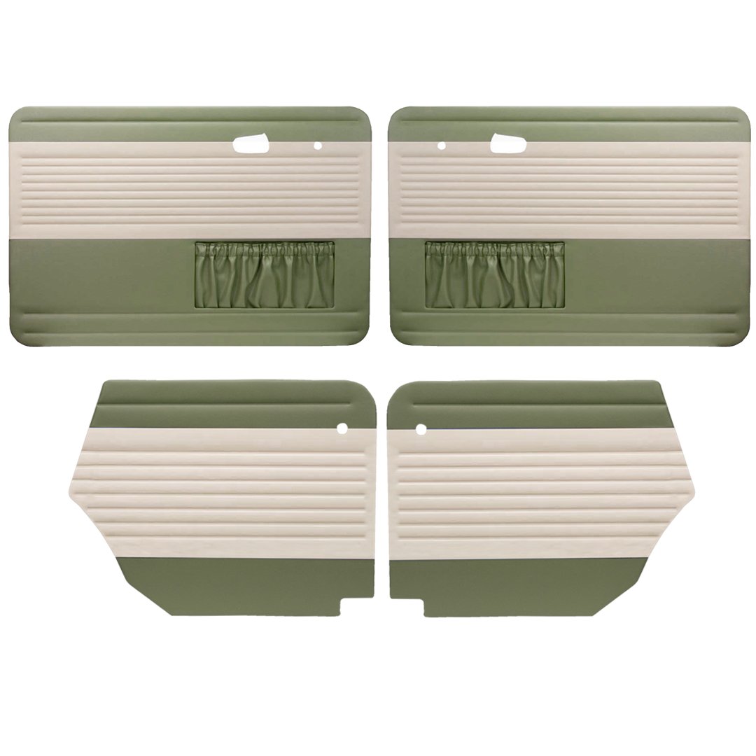OEM Classic Panels - Front & Rear (W/Pockets on Both Sides) - 67-72 Bug Convertible