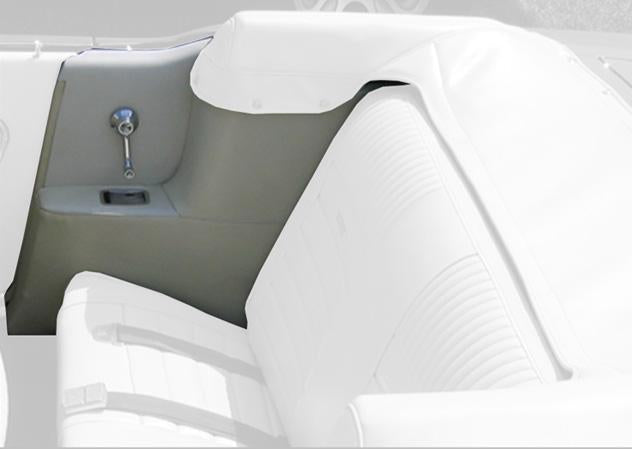 Quarter Trim Upholstery - 1964 1/2-68 Mustang Coupe & Convertible