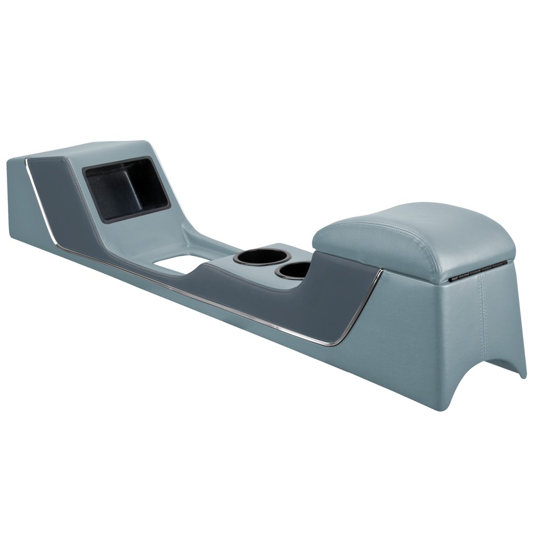 Sport Deluxe Full Length Console with Chrome - 1967-68 Mustang