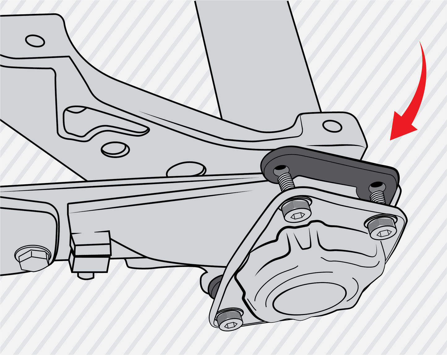 00-9586-0 EMPI Spring Plate Cover Spacer kit, 5mm