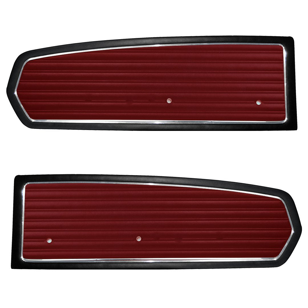 Standard Door Panels - 2 Tone - 1968 Mustang