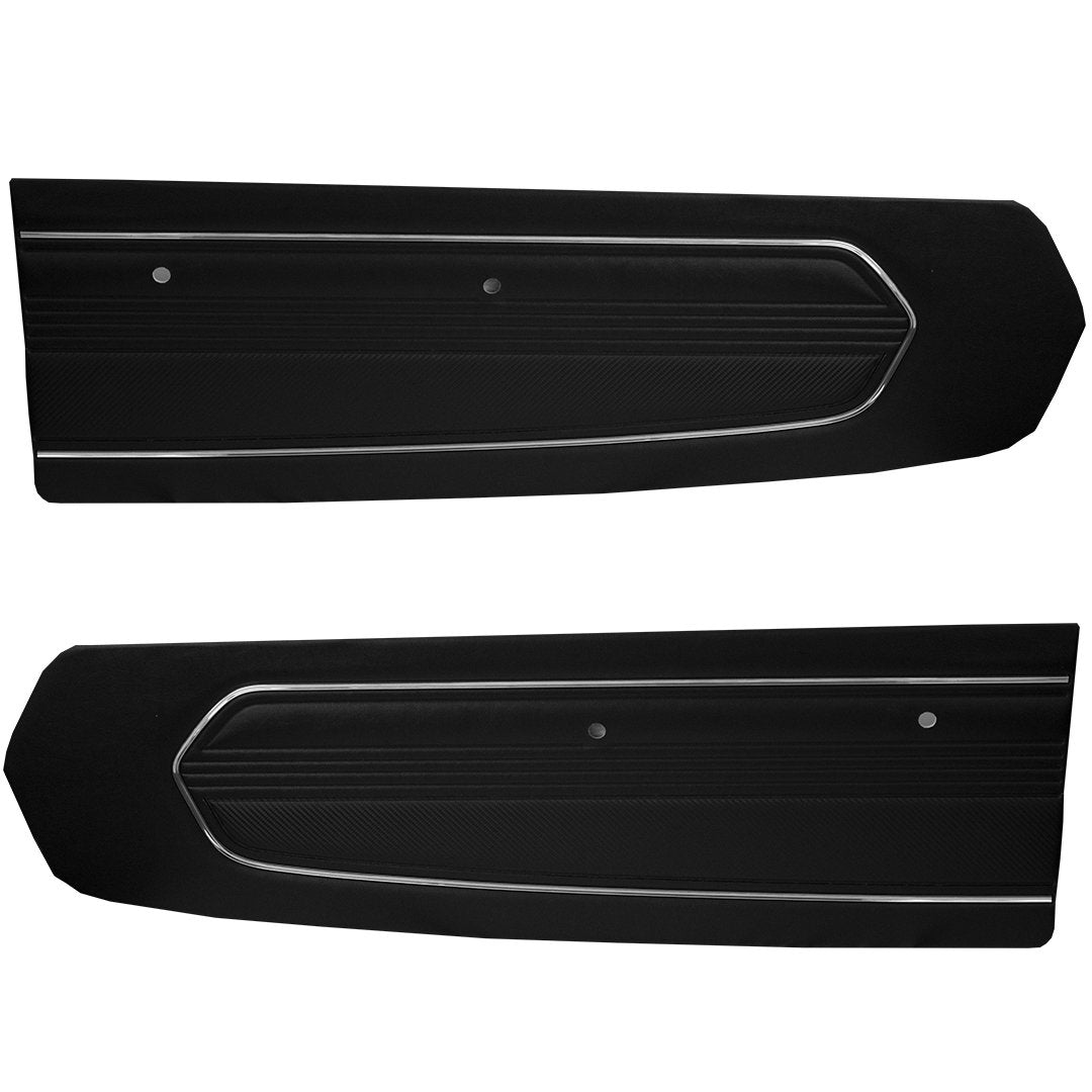 Standard Door Panels - 2 Tone - Version 2 - 1967 Mustang