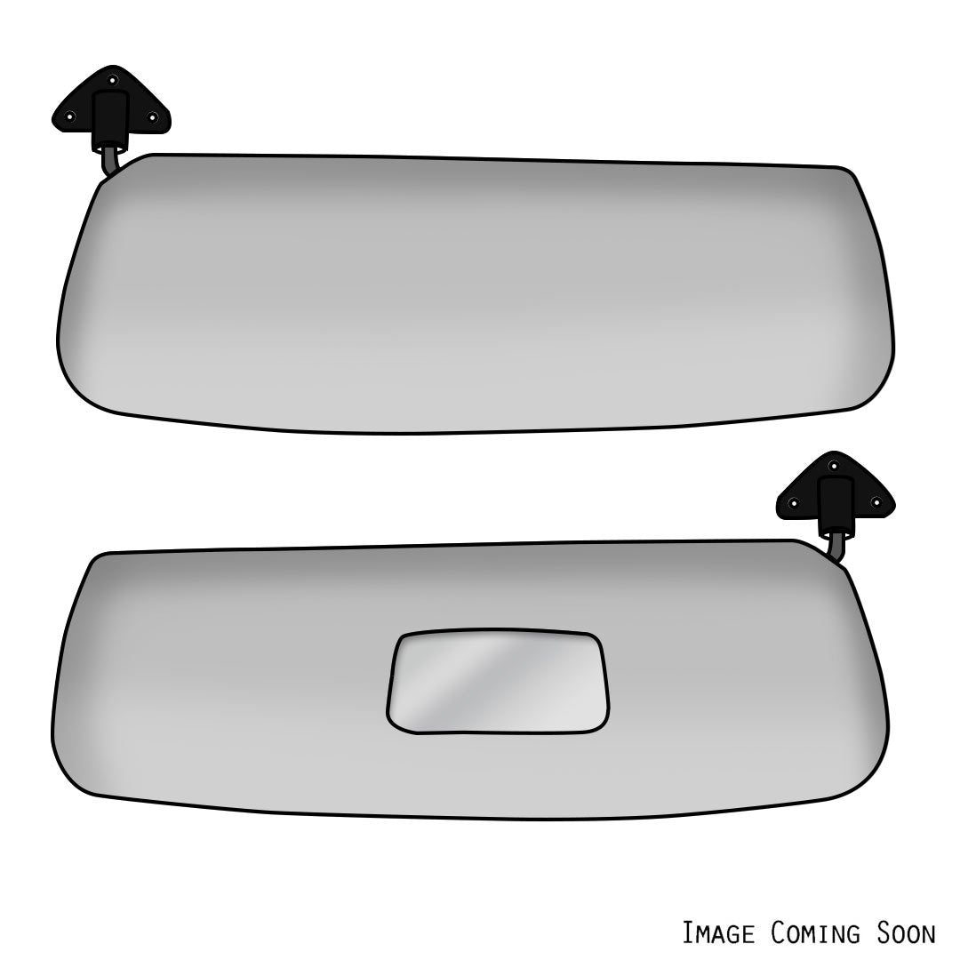 Sunvisors, 1pr. with Mirror - 1952-67 Bus