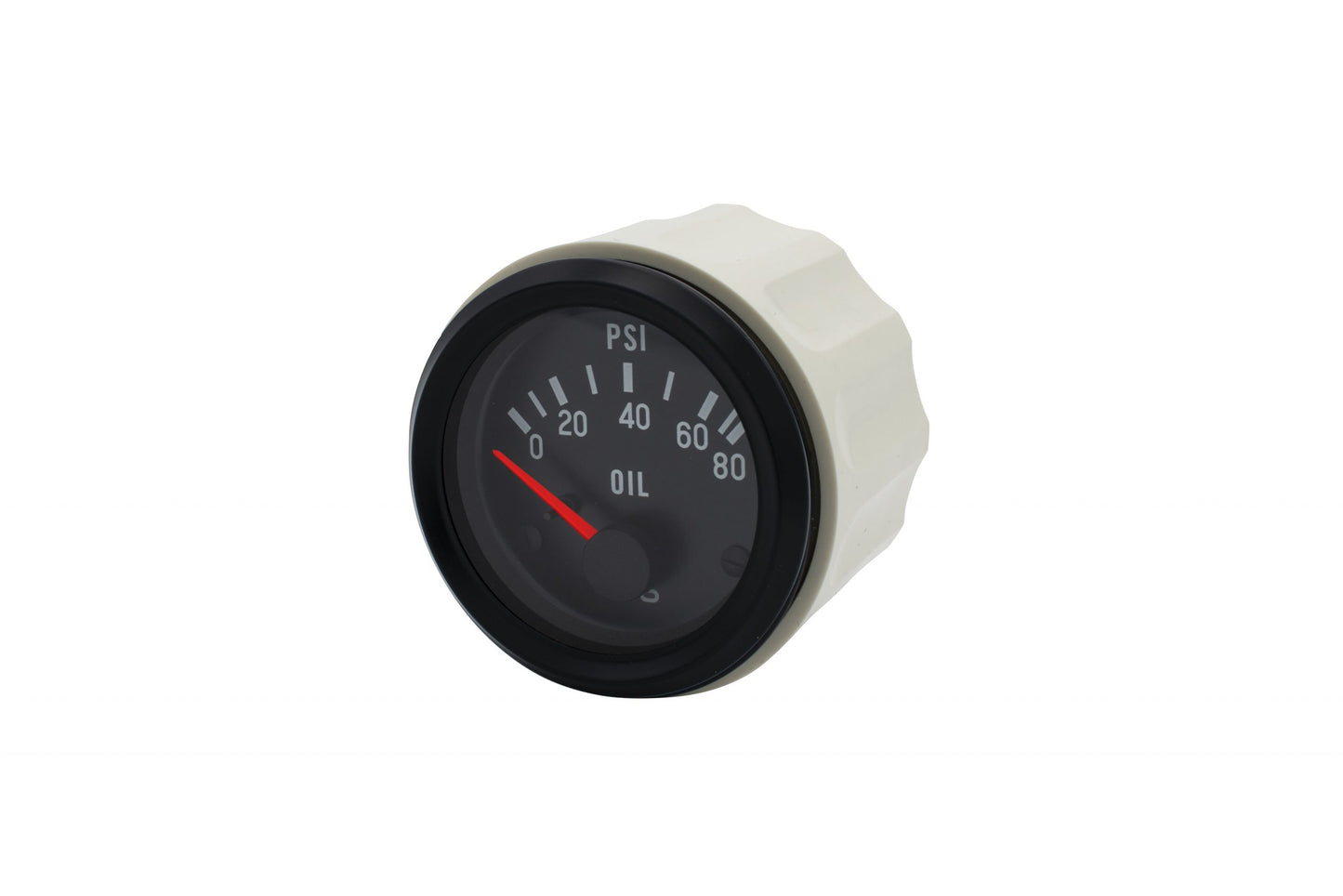 Oil Pressure Gauge, 0-80 PSI 2 1/16"