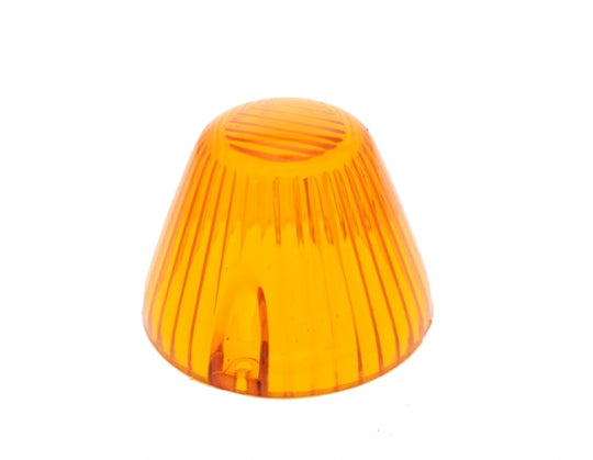Ghia 59-64 / Type 3 62-63, 68-69 Turn Signal Lens, Bullet, Amber Each