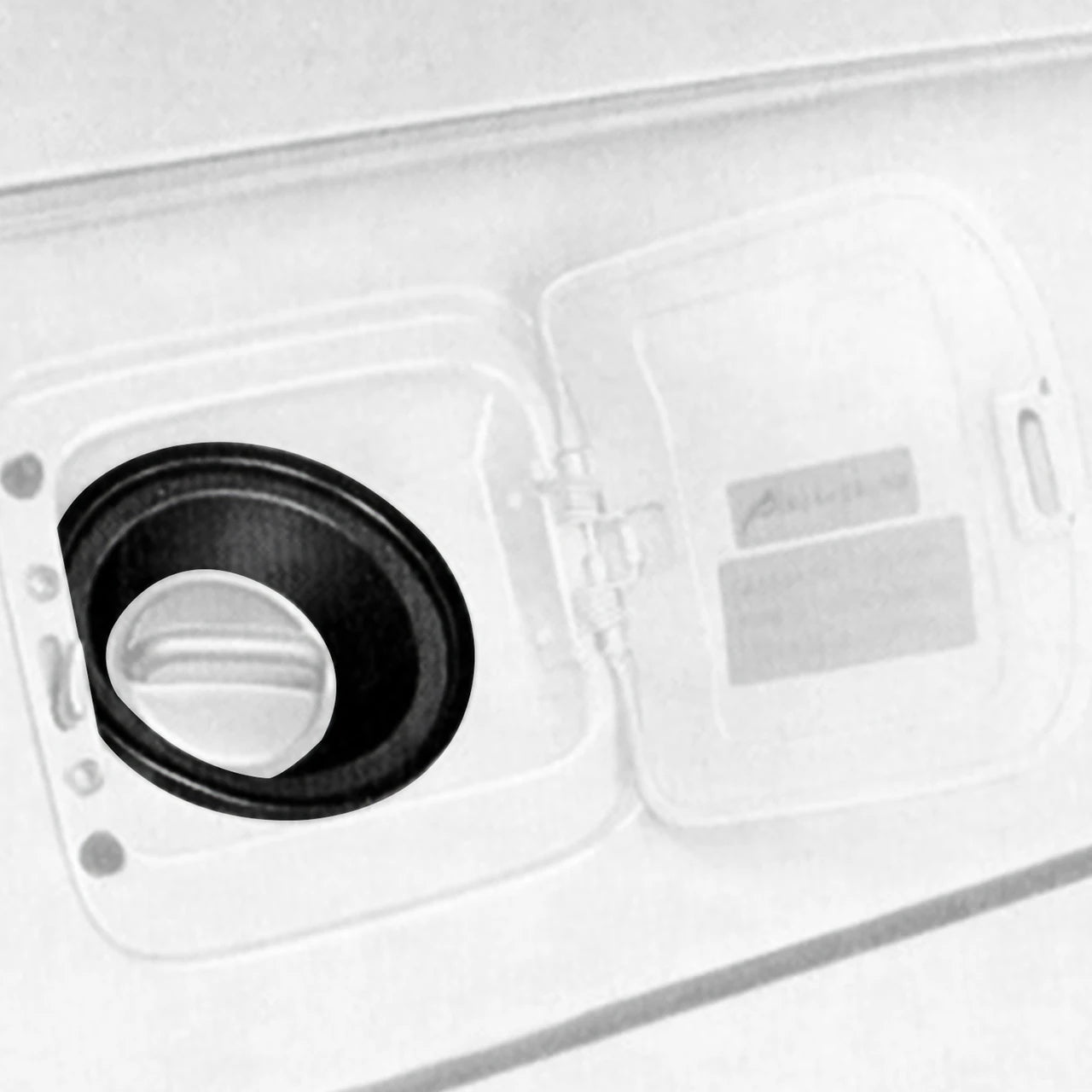 311-821-443A - VW Type 3 68-73 Fuel Filler Neck Collar to Fender