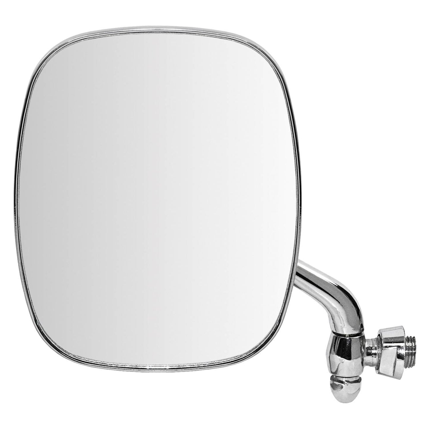 Bus 68-79 Side View Mirror Left Chrome (No plastic Trim)