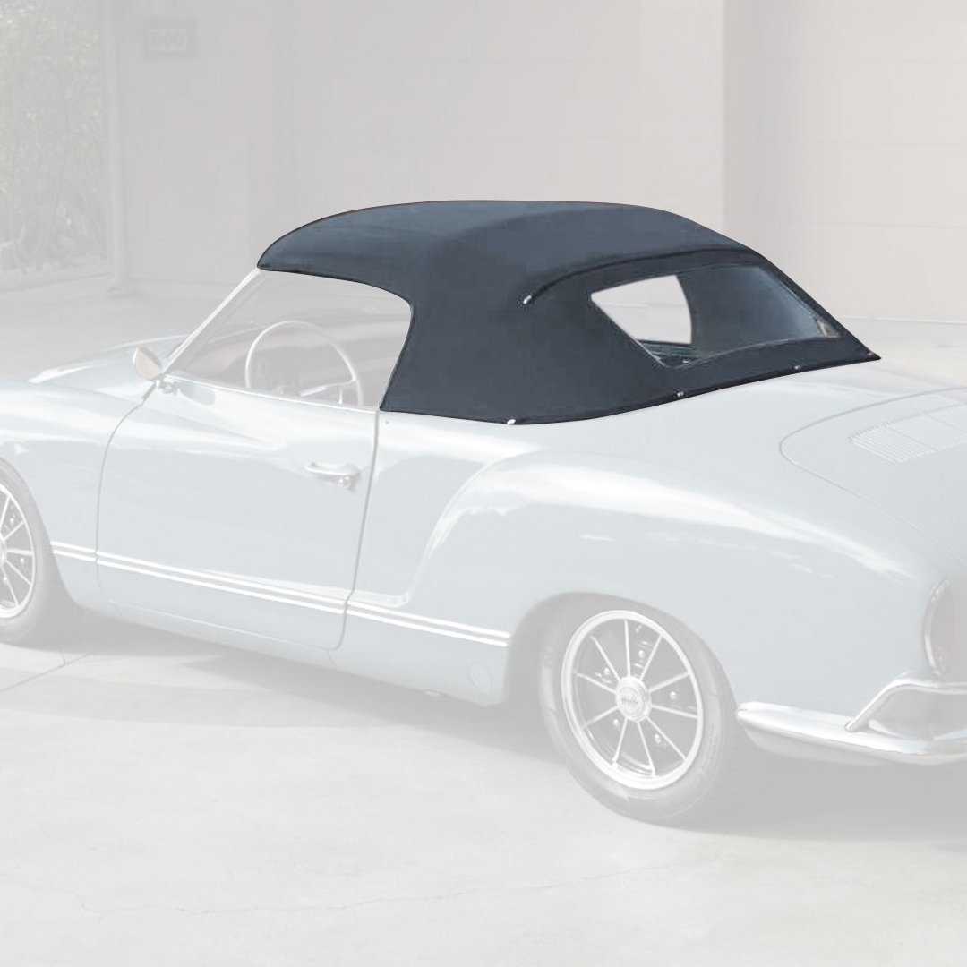 VW Convertible Top Cover - 1966-67 VW Ghia Convertible