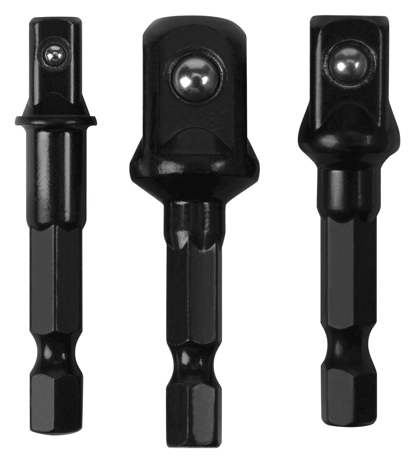 3-Pc Power Drill Socket Adapter
