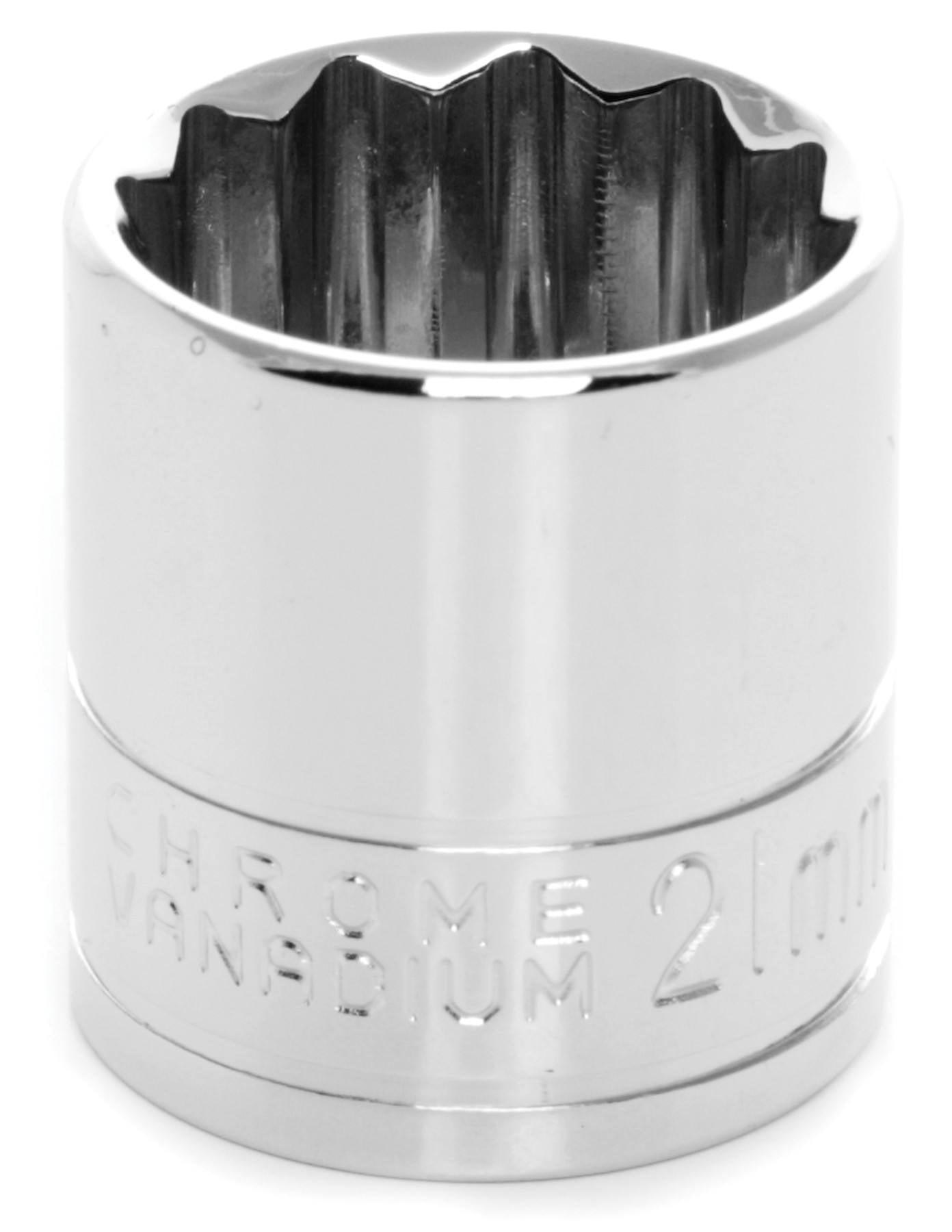21MM 3/8 DRIVE 12 POINT SOCKET
