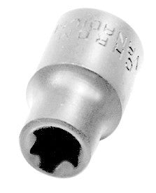 STAR SOCKET E-7, 1/4 DRIVE