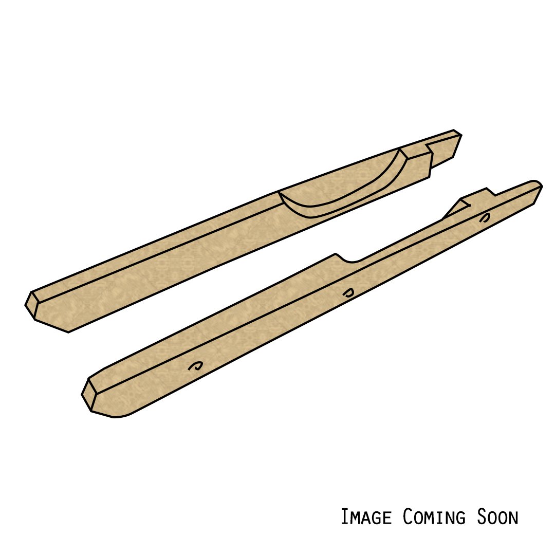 Wood Inside Quarter Panel Facing L/R - 1965-71 VW Bug Convertible