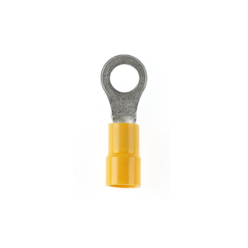 Wire Connector, 12-10 Ga Yellow Ring 6mm Hole