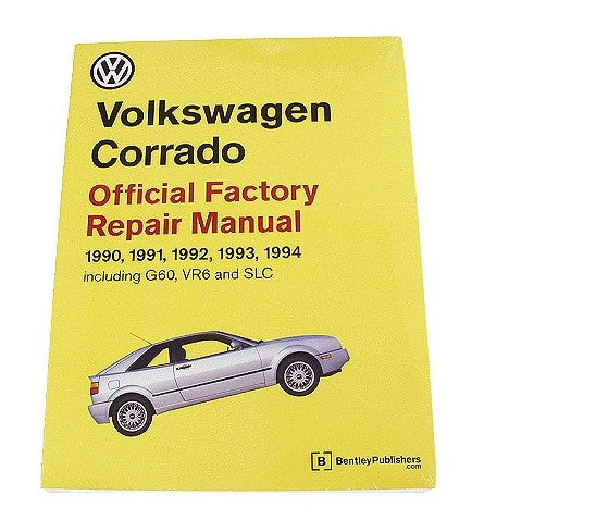 VW Corrado 1990-1994 Official Factory Repair Manual