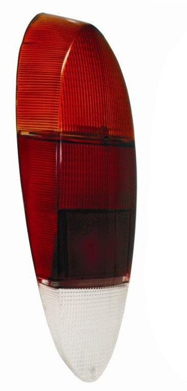 Tail Light Lense Red/White Lt. Or Rt. Ea. - 1970-1974 VW Ghia, Type3