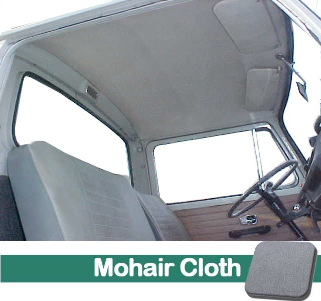 Original Style Headliner, W/Post Mat., (Double Cab) - Mohair Cloth