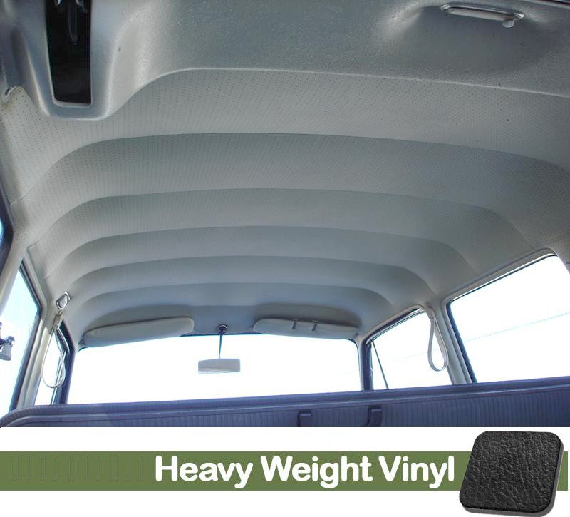 Original Style Headliner, W/Post Mat., W/Sunroof - Heavy Weight Vinyl