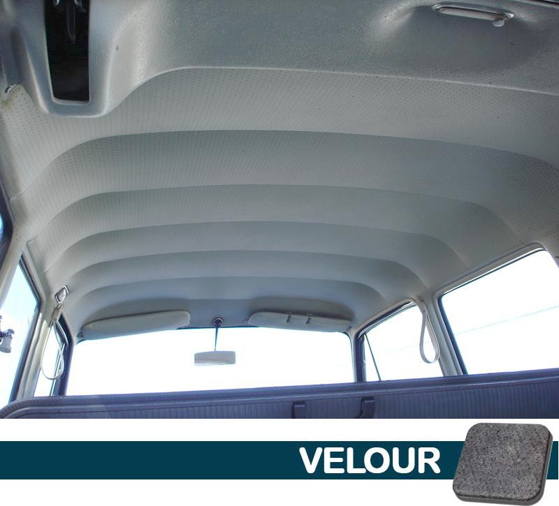 Original Style Headliner, W/Post Mat. - Velour