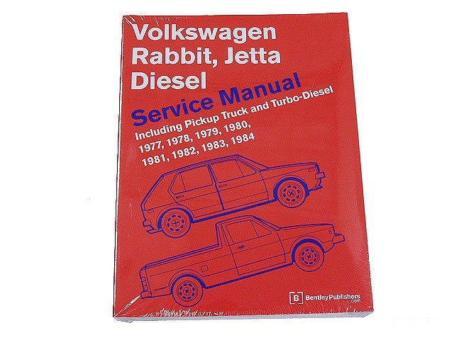 VW Rabbit, Jetta Diesel 1977-1984 Bentley Manual
