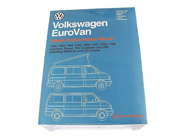 VW EuroVan 1992-1999 Bentley Manual