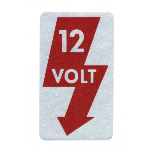 12V STICKER