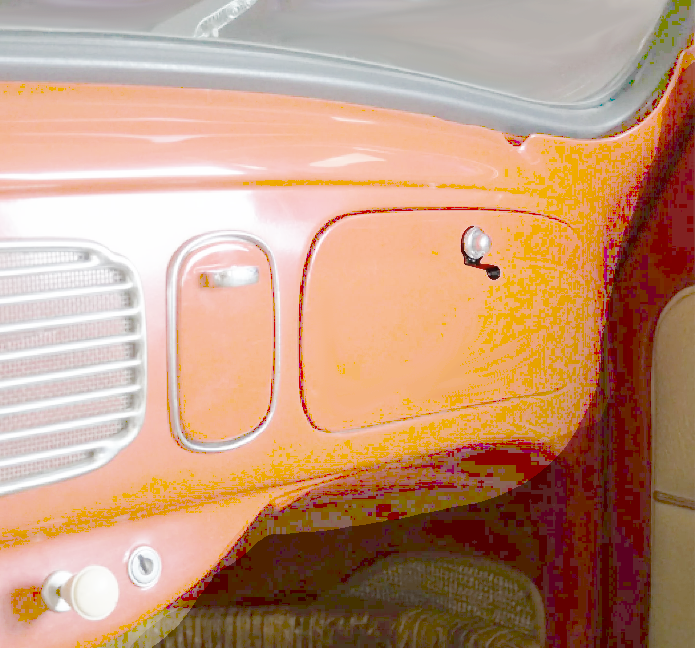 53-67 Glove Box Door Finger Pull